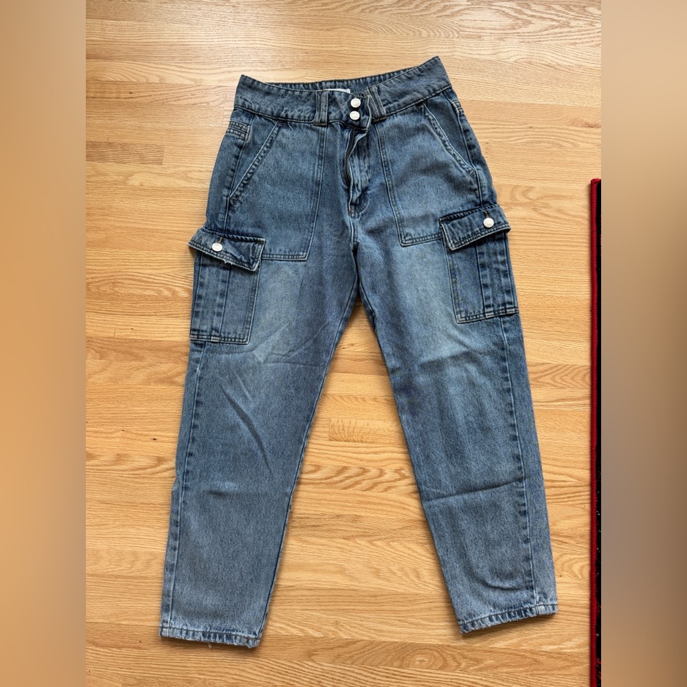 Vici Denim Cargo Pants